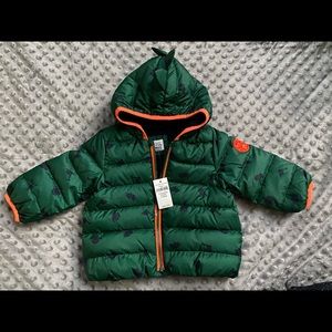 {GAP} Baby Dino Puffer Jacket NWT
